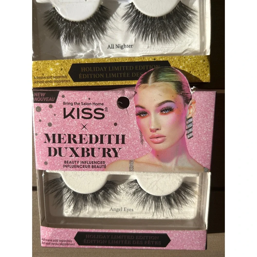 KISS x Meredith‎ Duxbury Holiday Limited Edition Eyelashes 3 Pairs